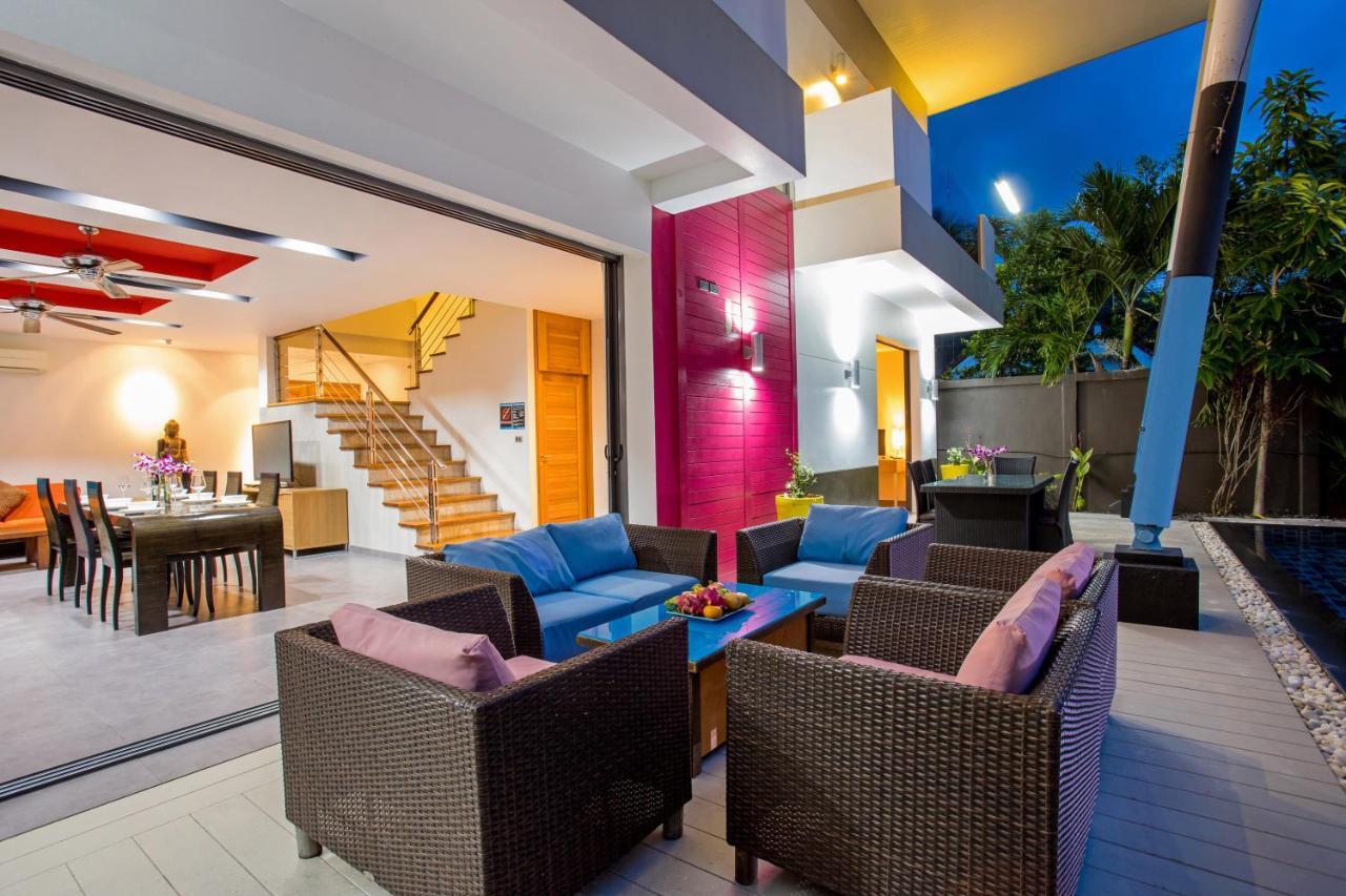 Chic Villa Kloua With Private Pool, 3Br, Close To Bcis Chalong Luaran gambar