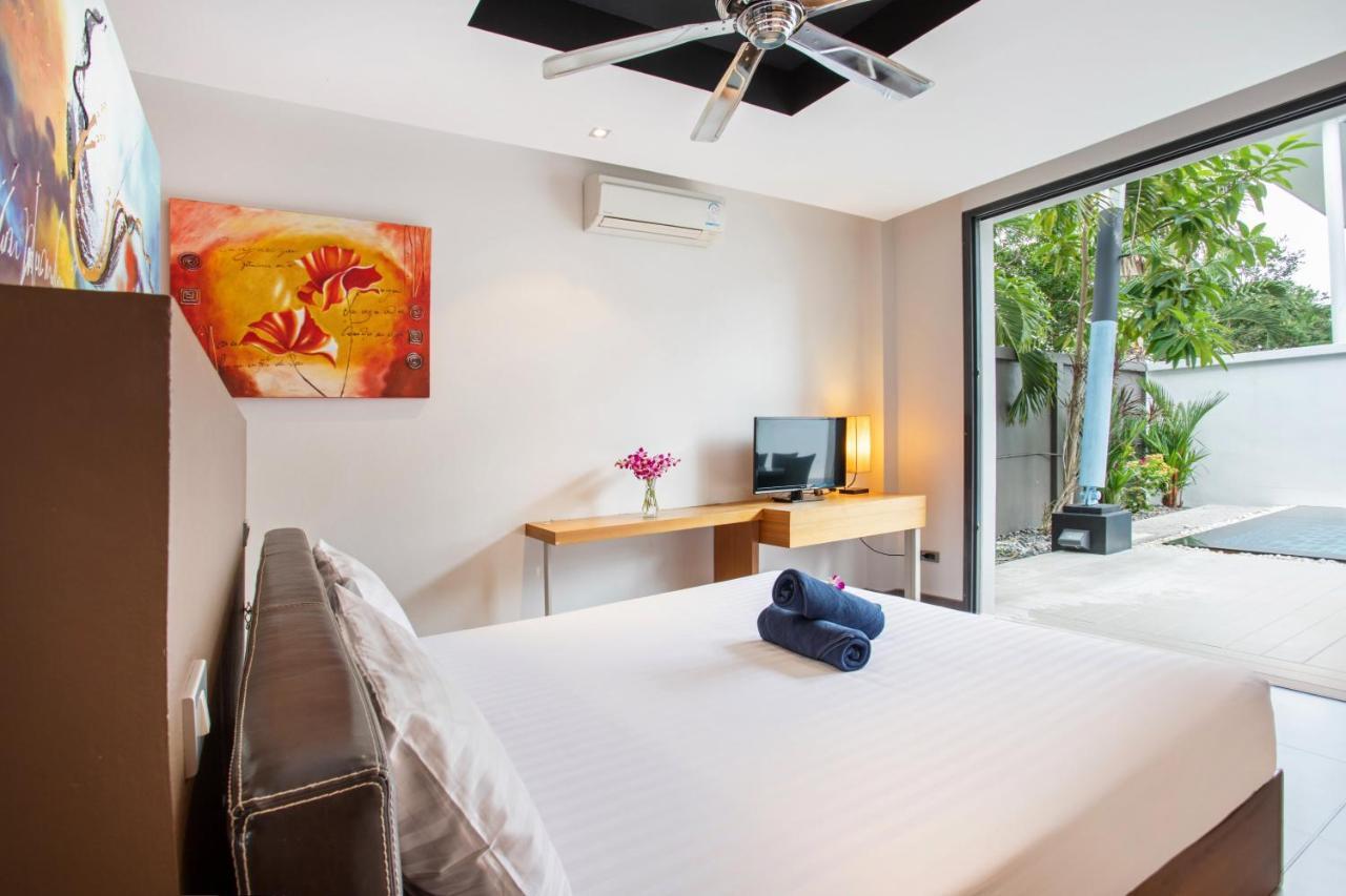Chic Villa Kloua With Private Pool, 3Br, Close To Bcis Chalong Luaran gambar